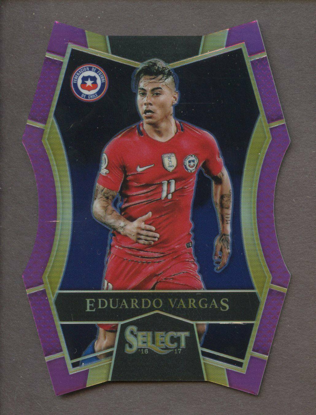 Eduardo Vargas [Purple Prizm Die Cut] #117