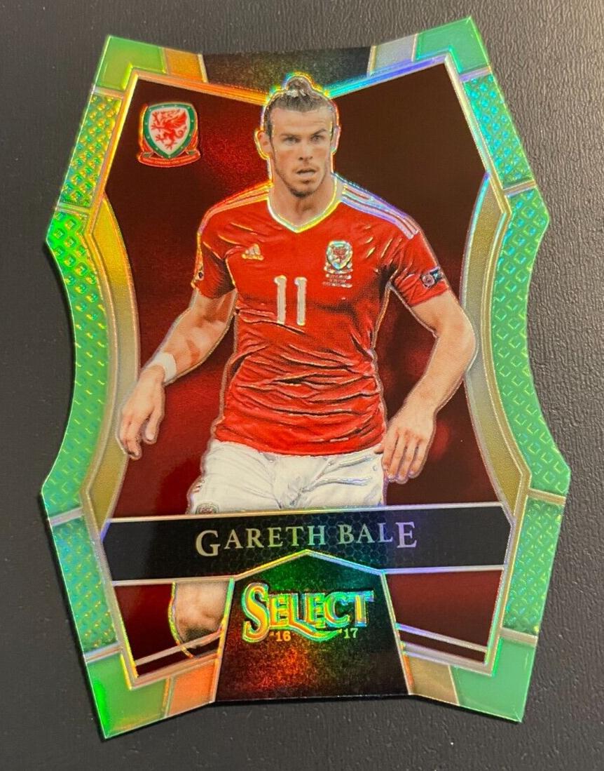Gareth Bale [Neon Green Prizm Die Cut] #166