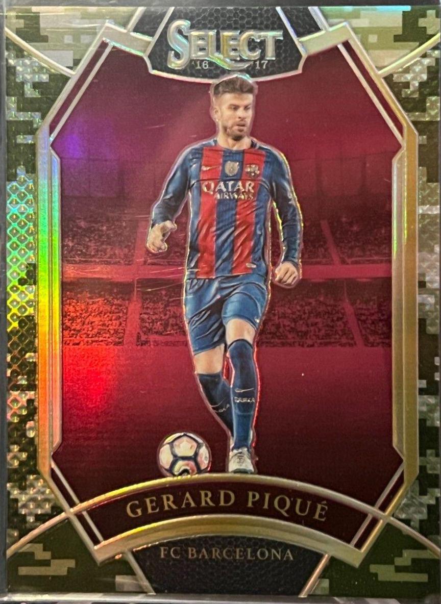 Gerard Pique [Camo Prizm] #229