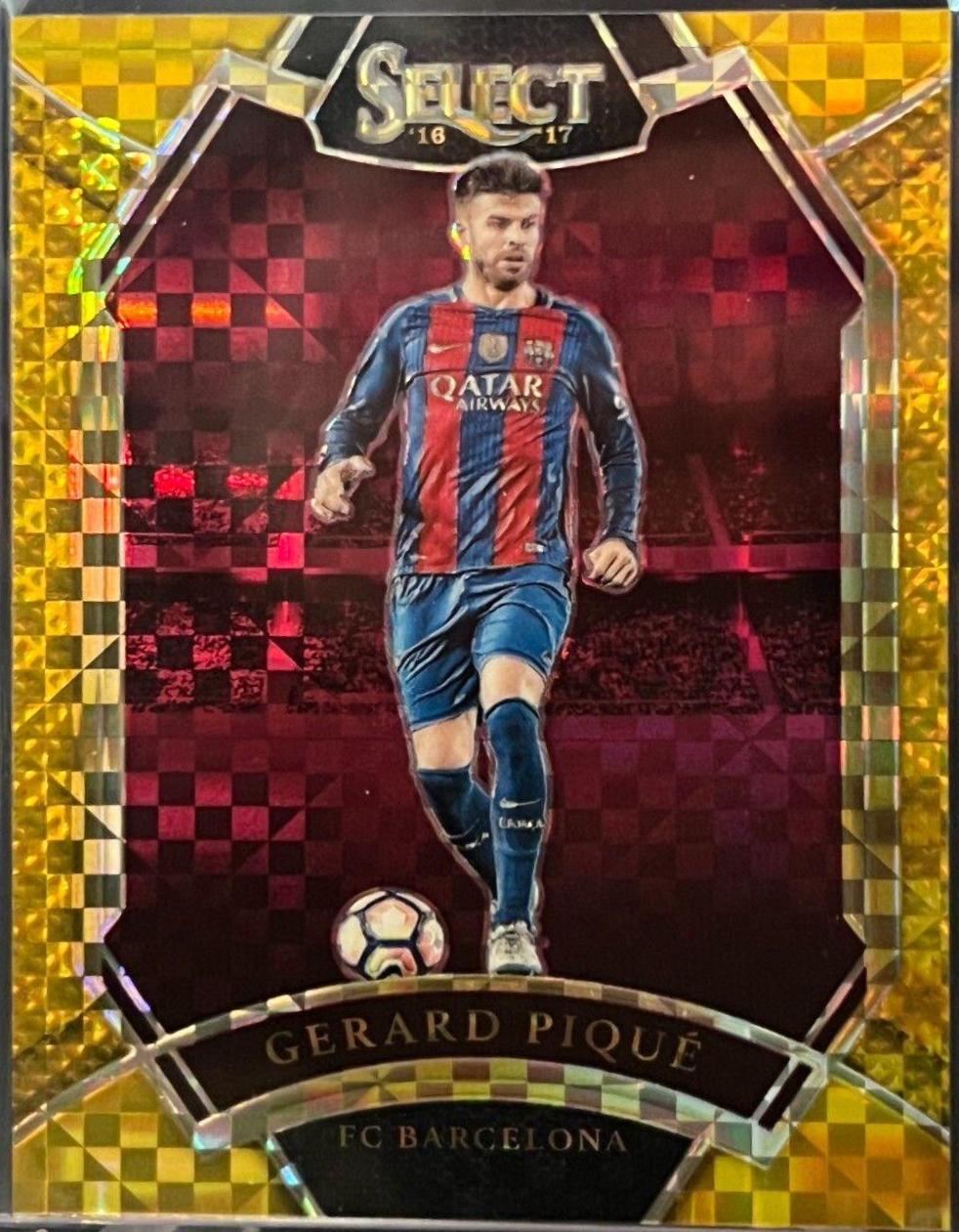 Gerard Pique [Gold Prizm] #229