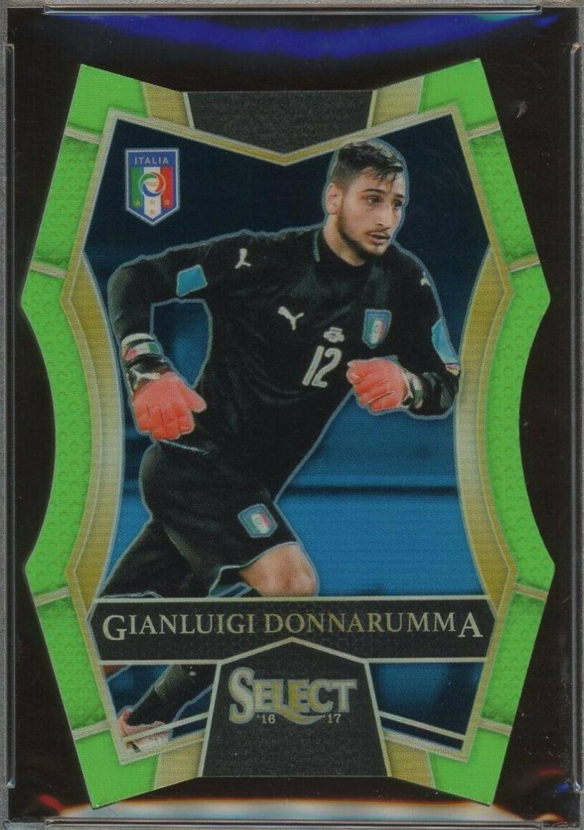 Gianluigi Donnarumma [Neon Green Prizm Die Cut] #188
