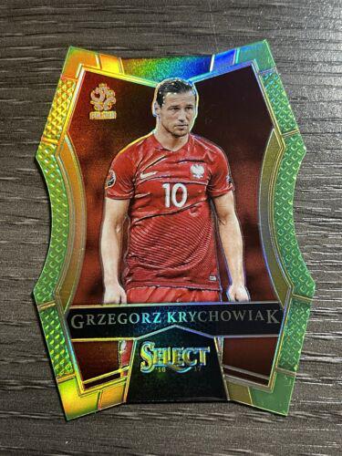 Grzegorz Krychowiak [Neon Green Prizm Die Cut] #177