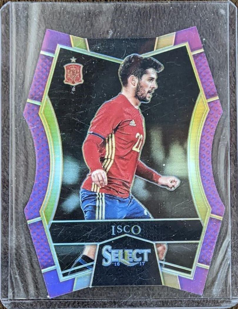 Isco [Purple Prizm Die Cut] #186