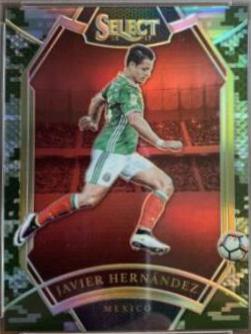 Javier Hernandez [Camo Prizm] #208