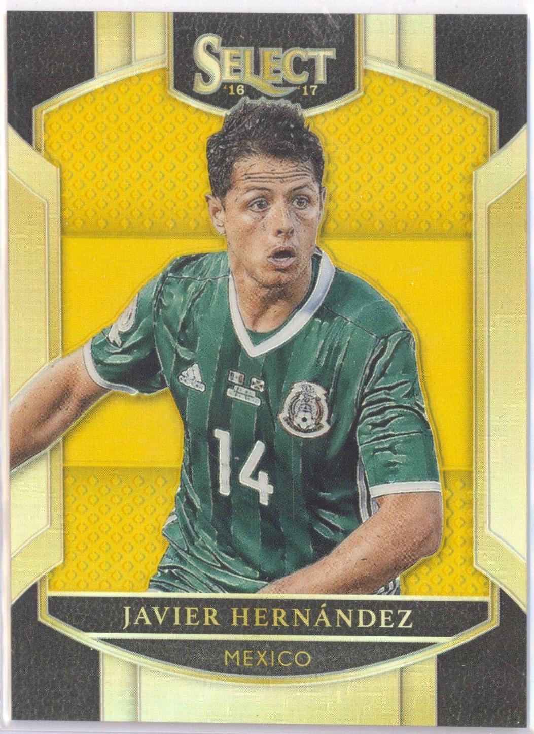 Javier Hernandez [Gold Prizm] #12