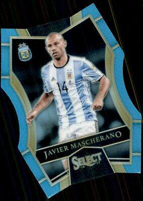 Javier Mascherano [Light Blue Prizm Die Cut] #134