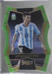 Javier Pastore [Neon Green Prizm Die Cut] #126