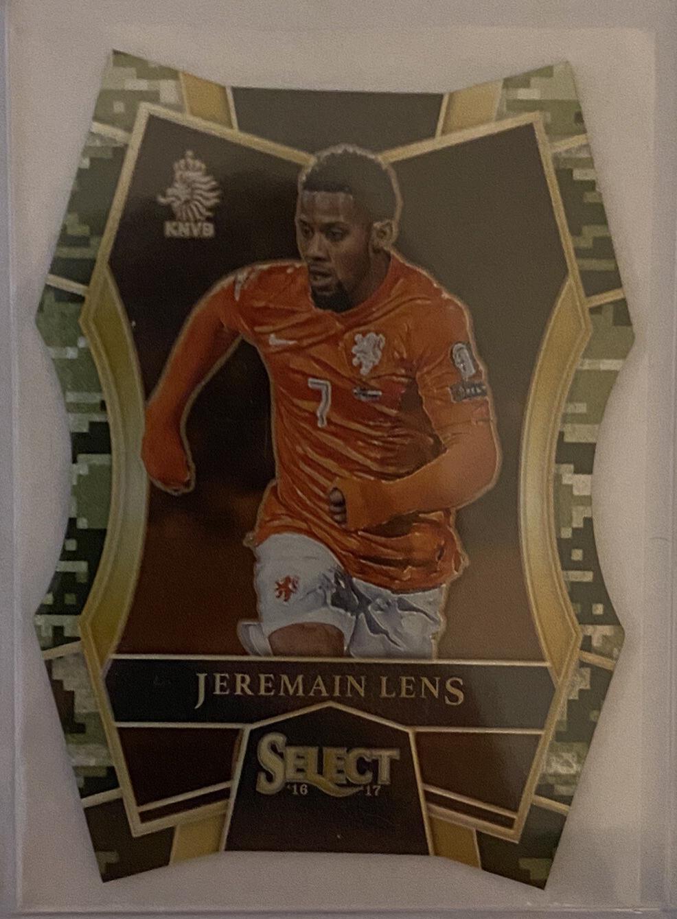 Jeremain Lens [Camo Prizm Die Cut] #103