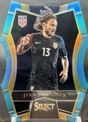 Jermaine Jones [Light Blue Prizm Die Cut] #121