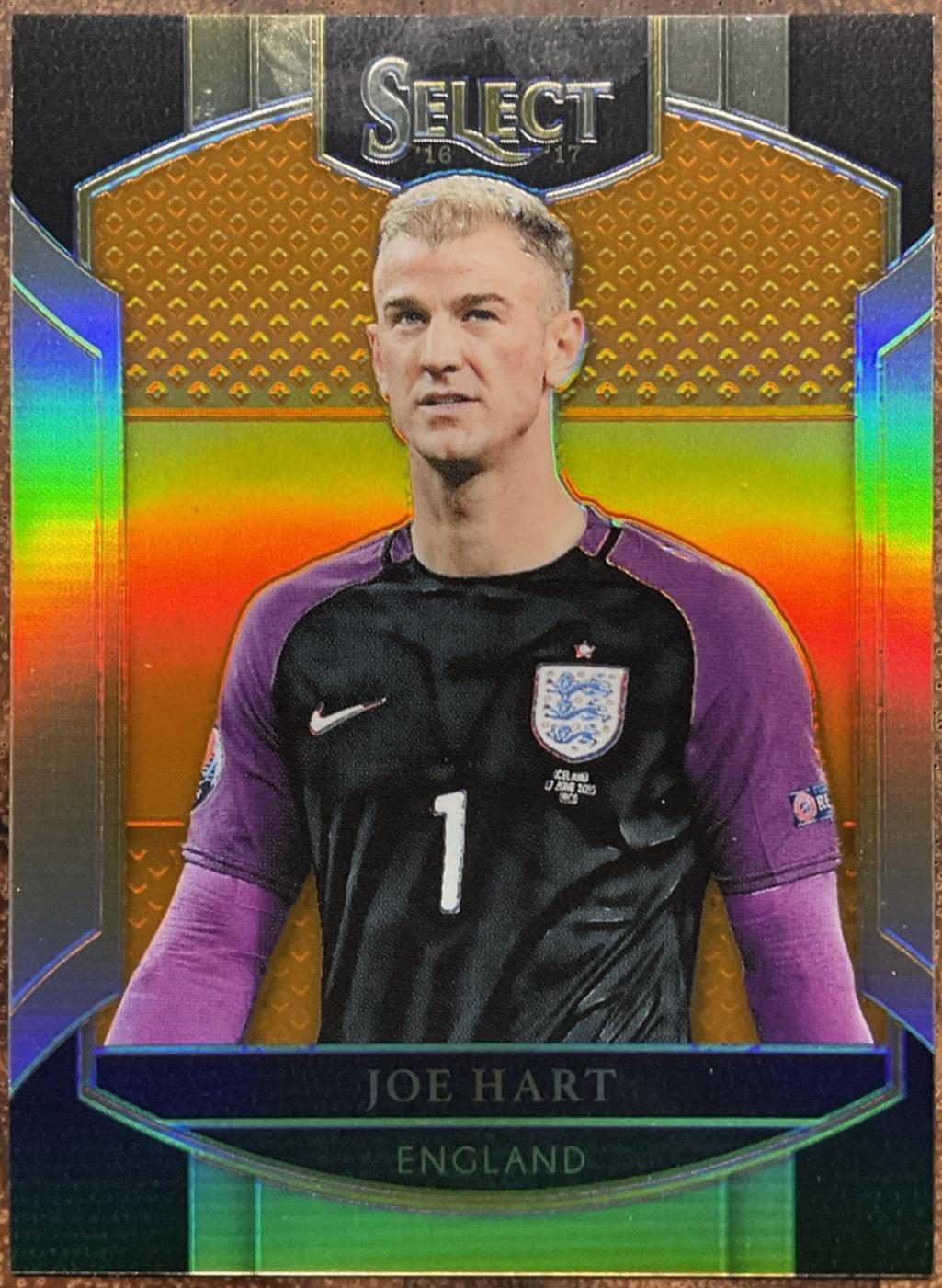 Joe Hart [Orange Prizm] #27