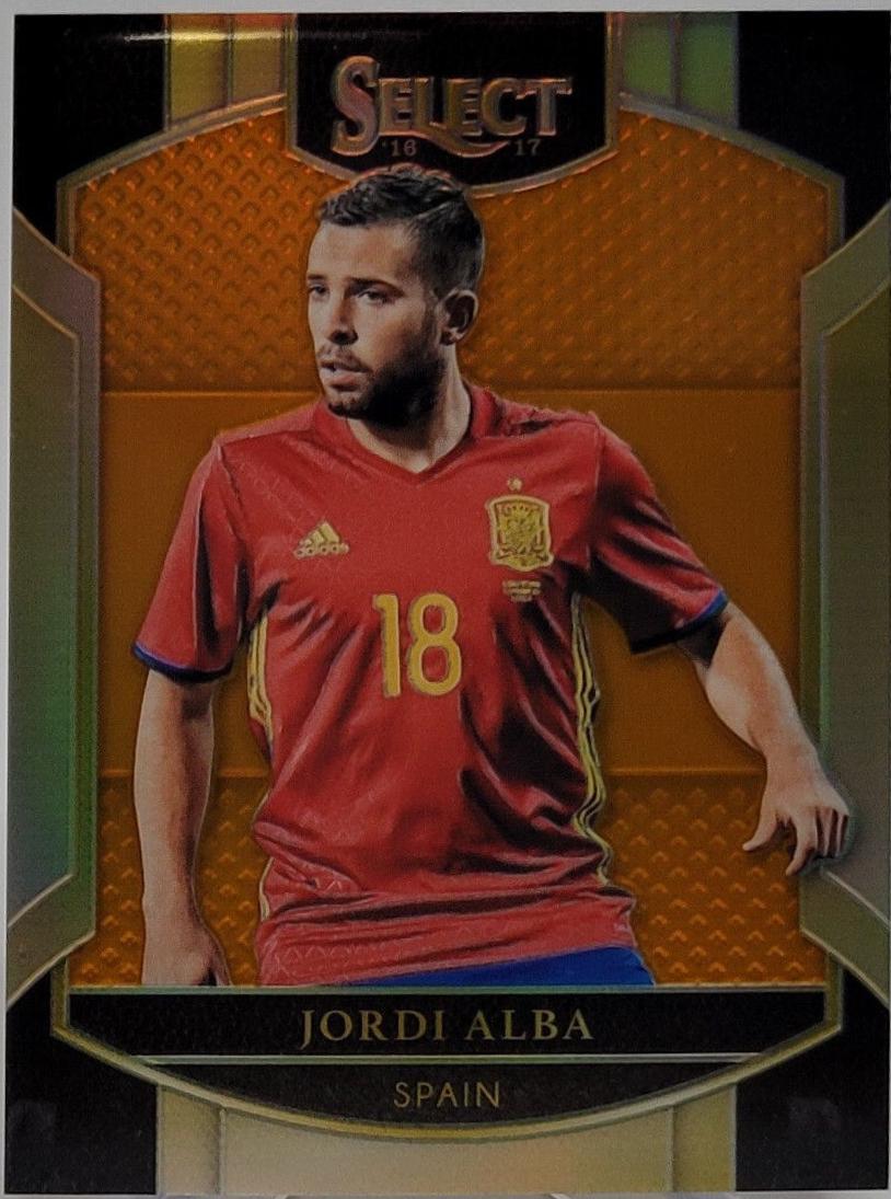 Jordi Alba [Orange Prizm] #49