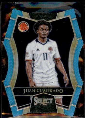 Juan Cuadrado [Light Blue Prizm Die Cut] #140