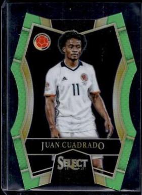 Juan Cuadrado [Neon Green Prizm Die Cut] #140