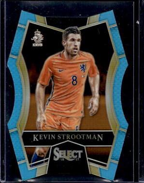 Kevin Strootman [Light Blue Prizm Die Cut] #123