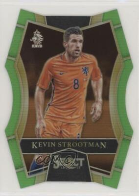 Kevin Strootman [Neon Green Prizm Die Cut] #123