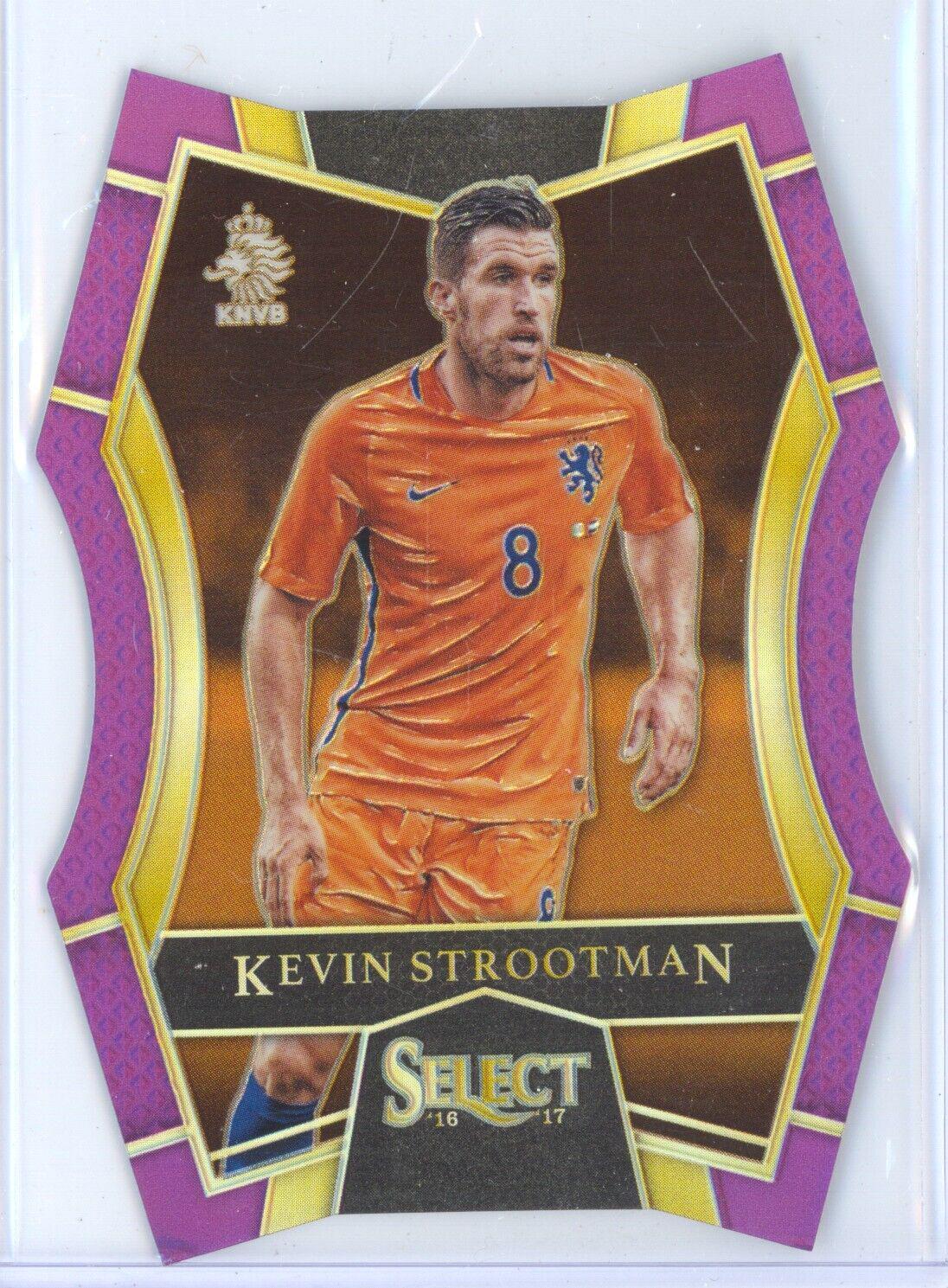 Kevin Strootman [Purple Prizm Die Cut] #123