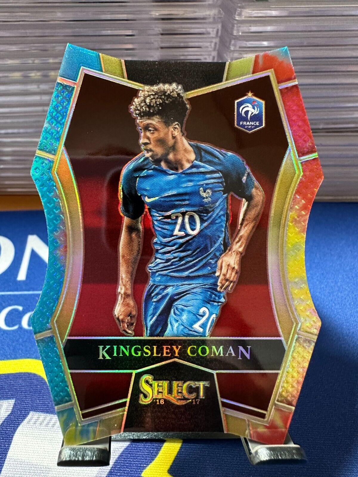 Kingsley Coman [Tie Dye Prizm Die Cut] #112
