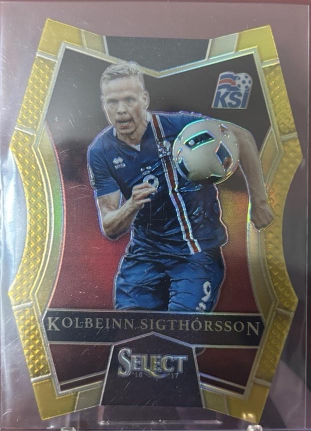 Kolbeinn Sigthorsson [Gold Prizm Die Cut] #183