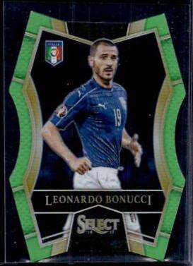 Leonardo Bonucci [Neon Green Prizm Die Cut] #163