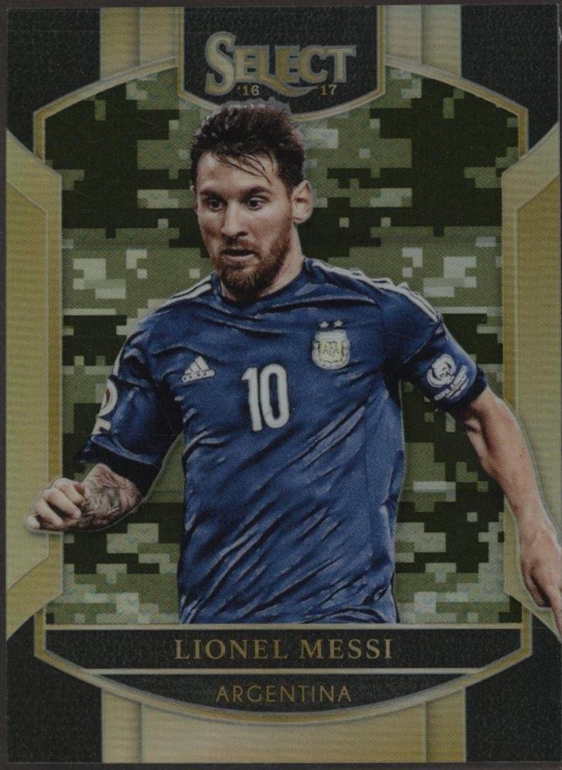 Lionel Messi [Camo Prizm] #286