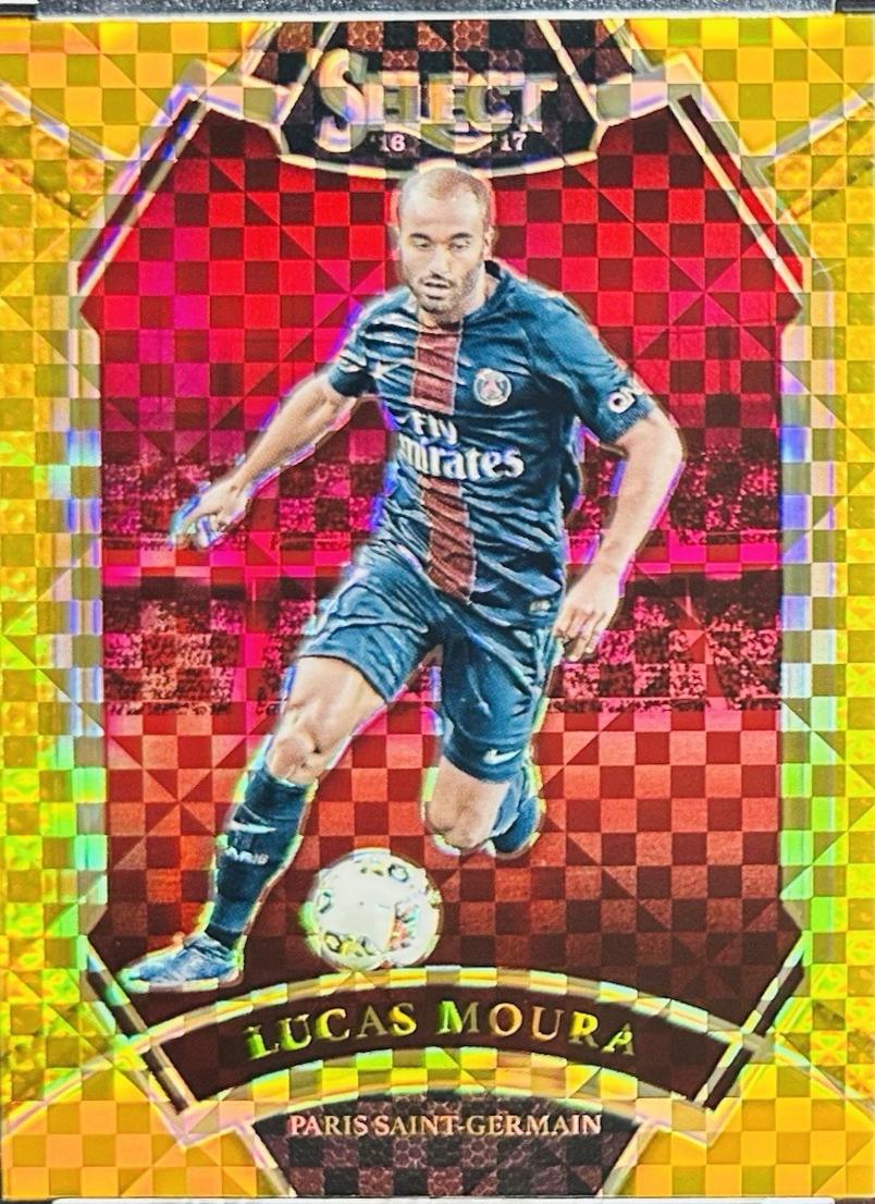 Lucas Moura [Gold Prizm] #217