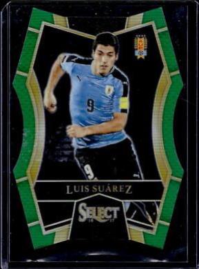 Luis Suarez [Green Prizm Die Cut] #174