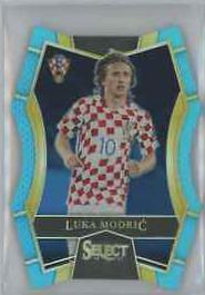 Luka Modric [Light Blue Prizm Die Cut] #118
