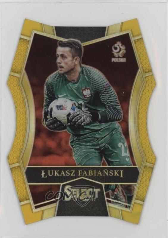 Lukasz Fabianski [Gold Prizm Die Cut] #197