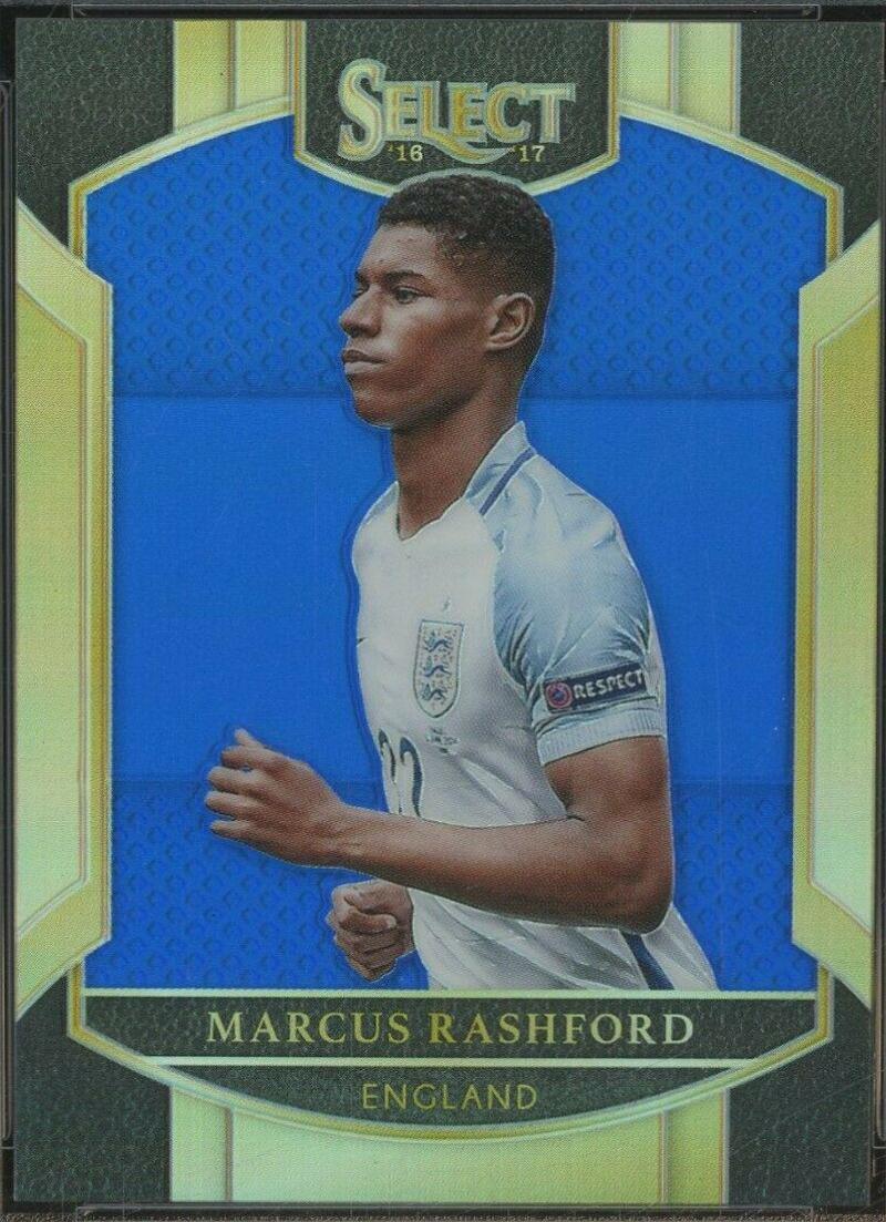 Marcus Rashford [Blue Prizm] #77