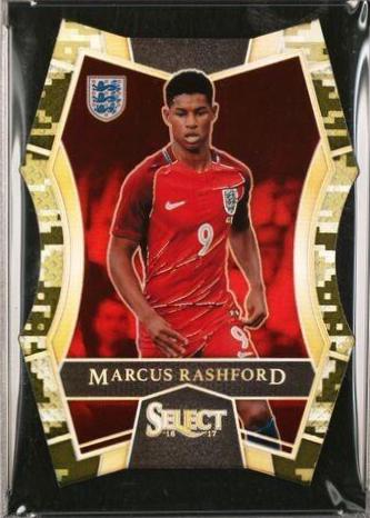 Marcus Rashford [Camo Prizm Die Cut] #151