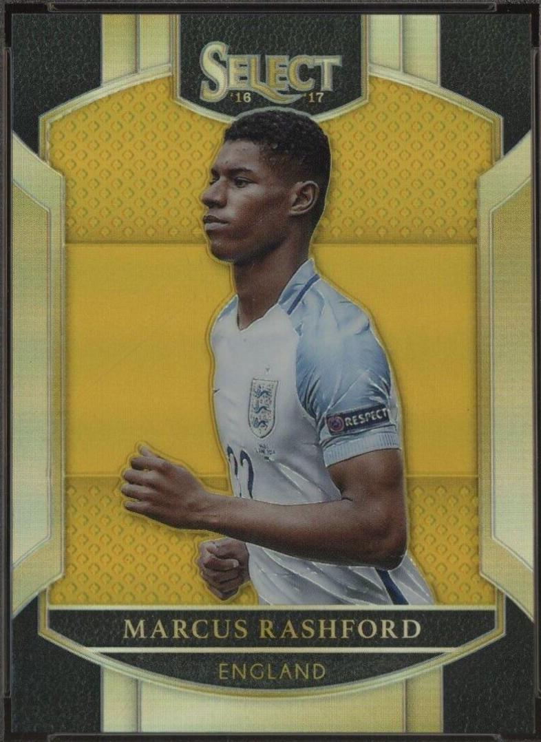 Marcus Rashford [Gold Prizm] #77