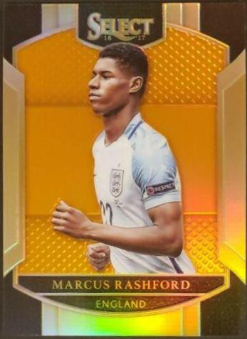 Marcus Rashford [Orange Prizm] #77