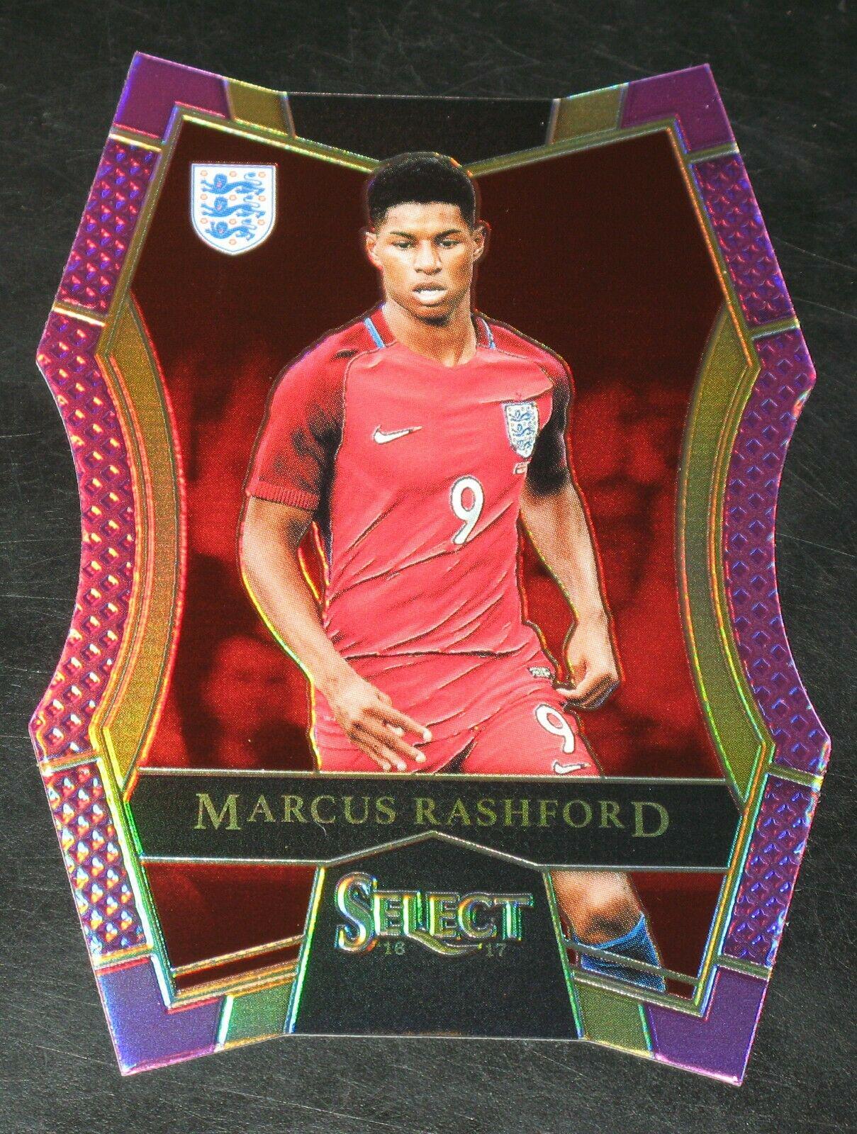 Marcus Rashford [Purple Prizm Die Cut] #151