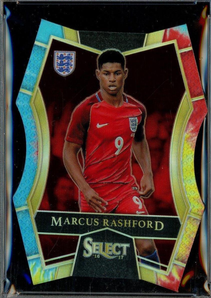 Marcus Rashford [Tie Dye Prizm Die Cut] #151