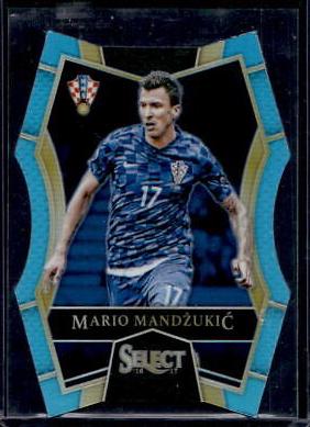 Mario Mandzukic [Light Blue Prizm Die Cut] #184