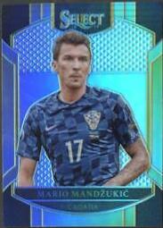 Mario Mandzukic [Purple Prizm Die Cut] #184