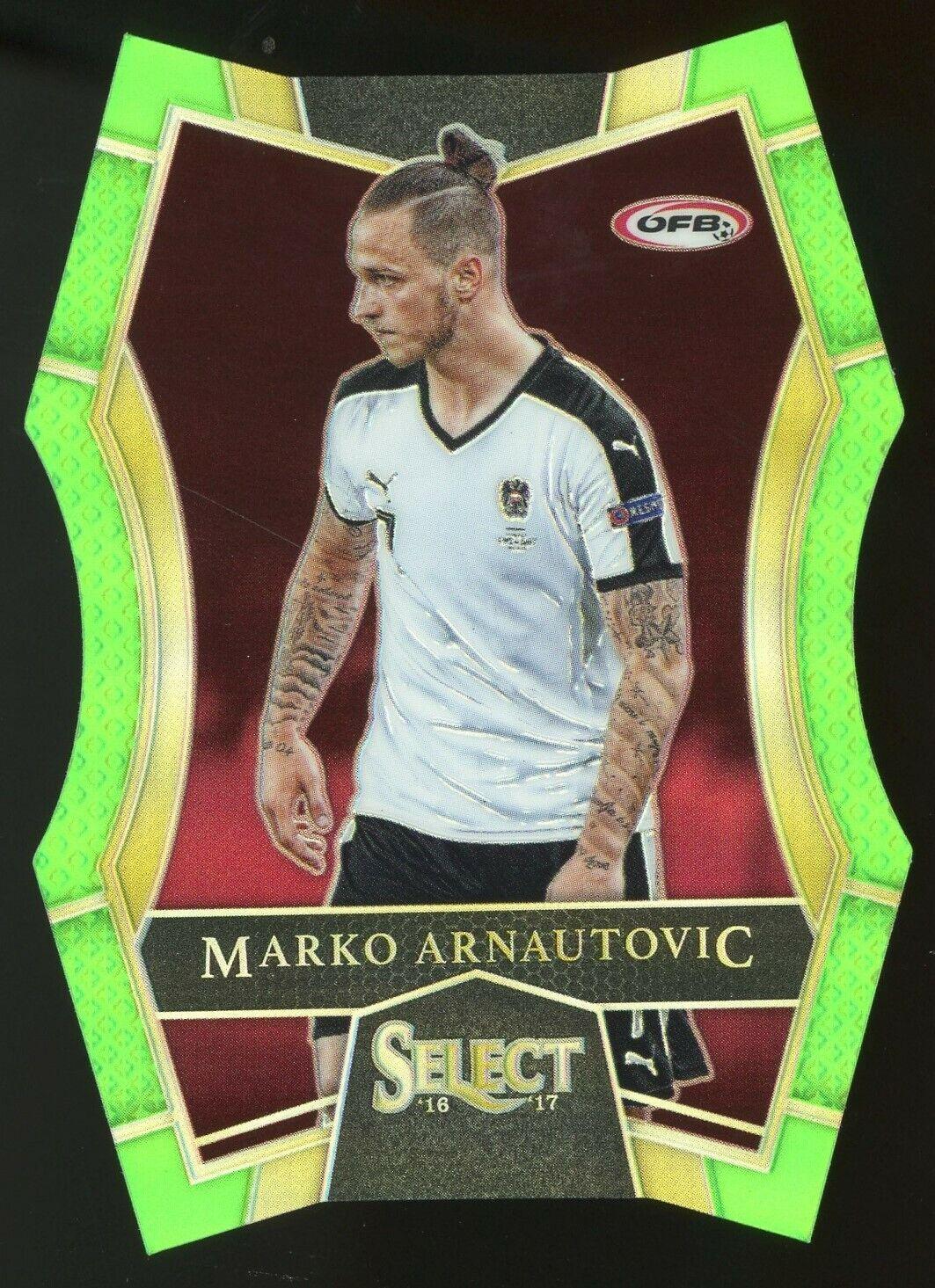 Marko Arnautovic [Neon Green Prizm Die Cut] #145