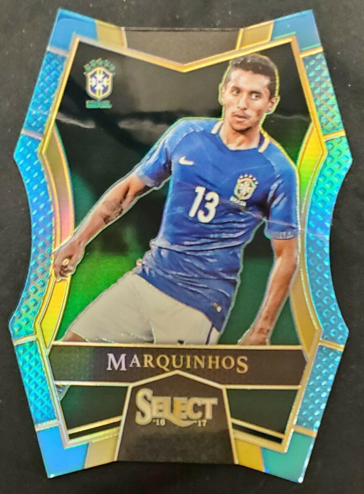 Marquinhos [Light Blue Prizm Die Cut] #157