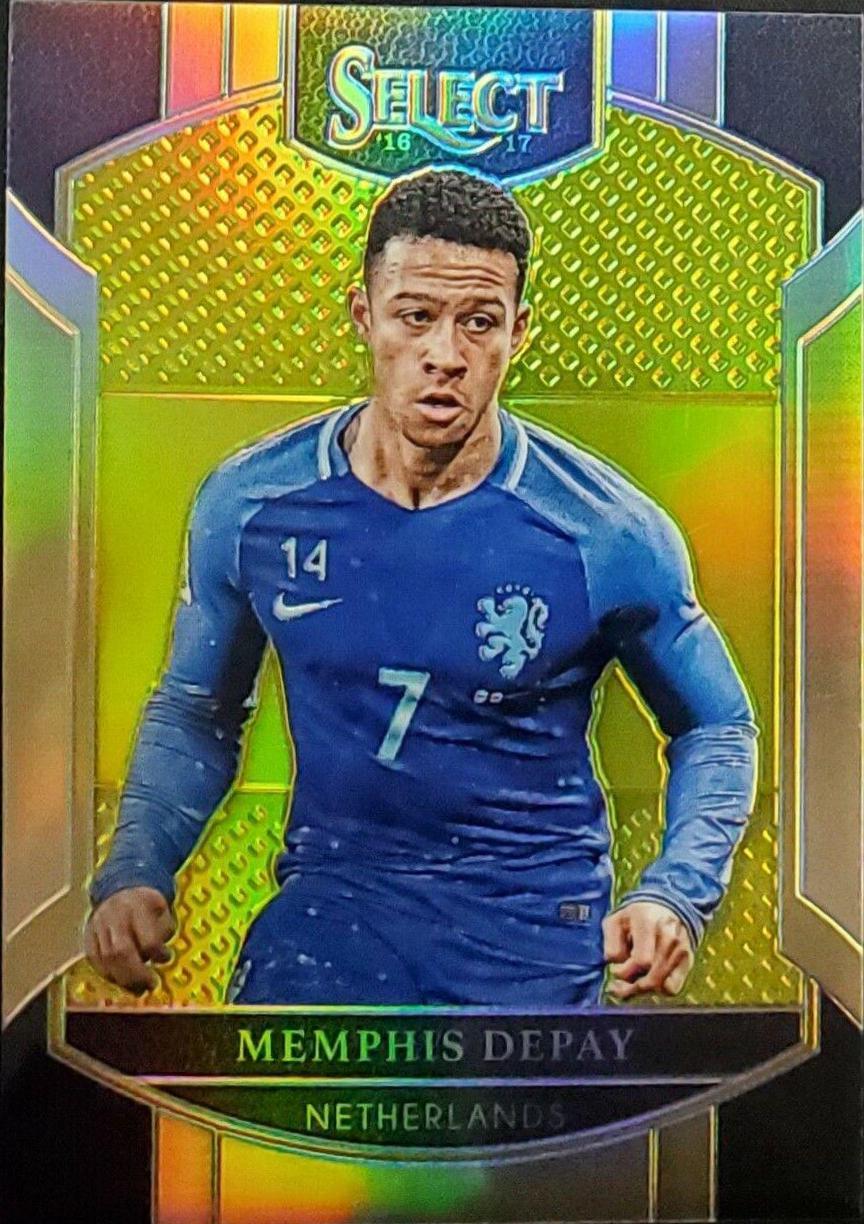 Memphis Depay [Neon Yellow Prizm] #33