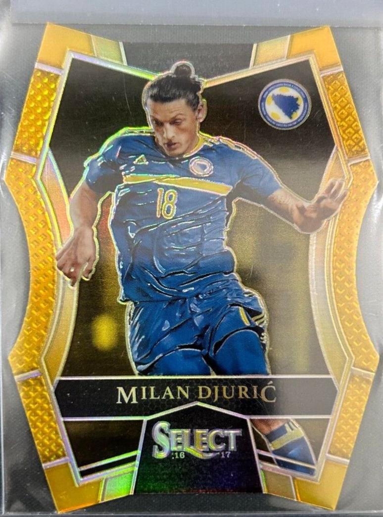 Milan Djuric [Gold Prizm Die Cut] #196