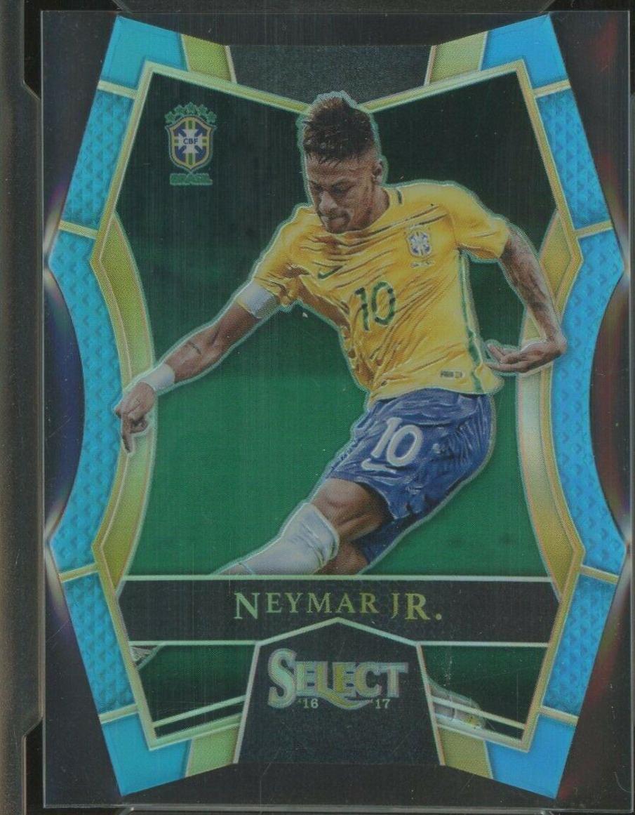 Neymar Jr. [Light Blue Prizm Die Cut] #133