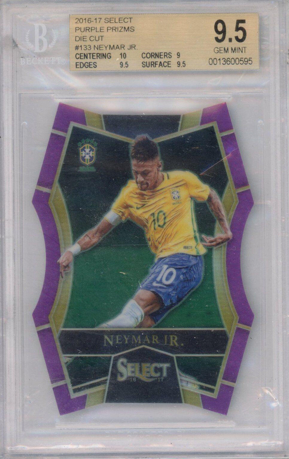 Neymar Jr. [Purple Prizm Die Cut] #133