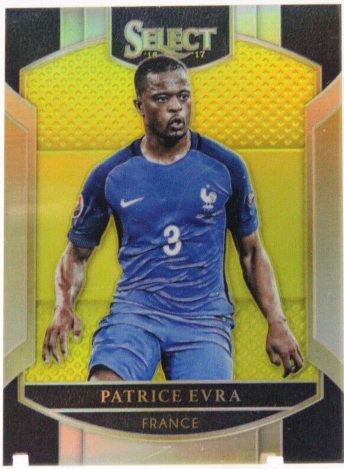 Patrice Evra [Neon Yellow Prizm] #34