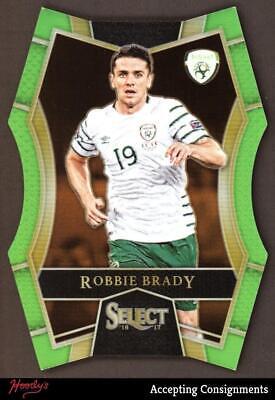 Robbie Brady [Neon Green Prizm Die Cut] #179
