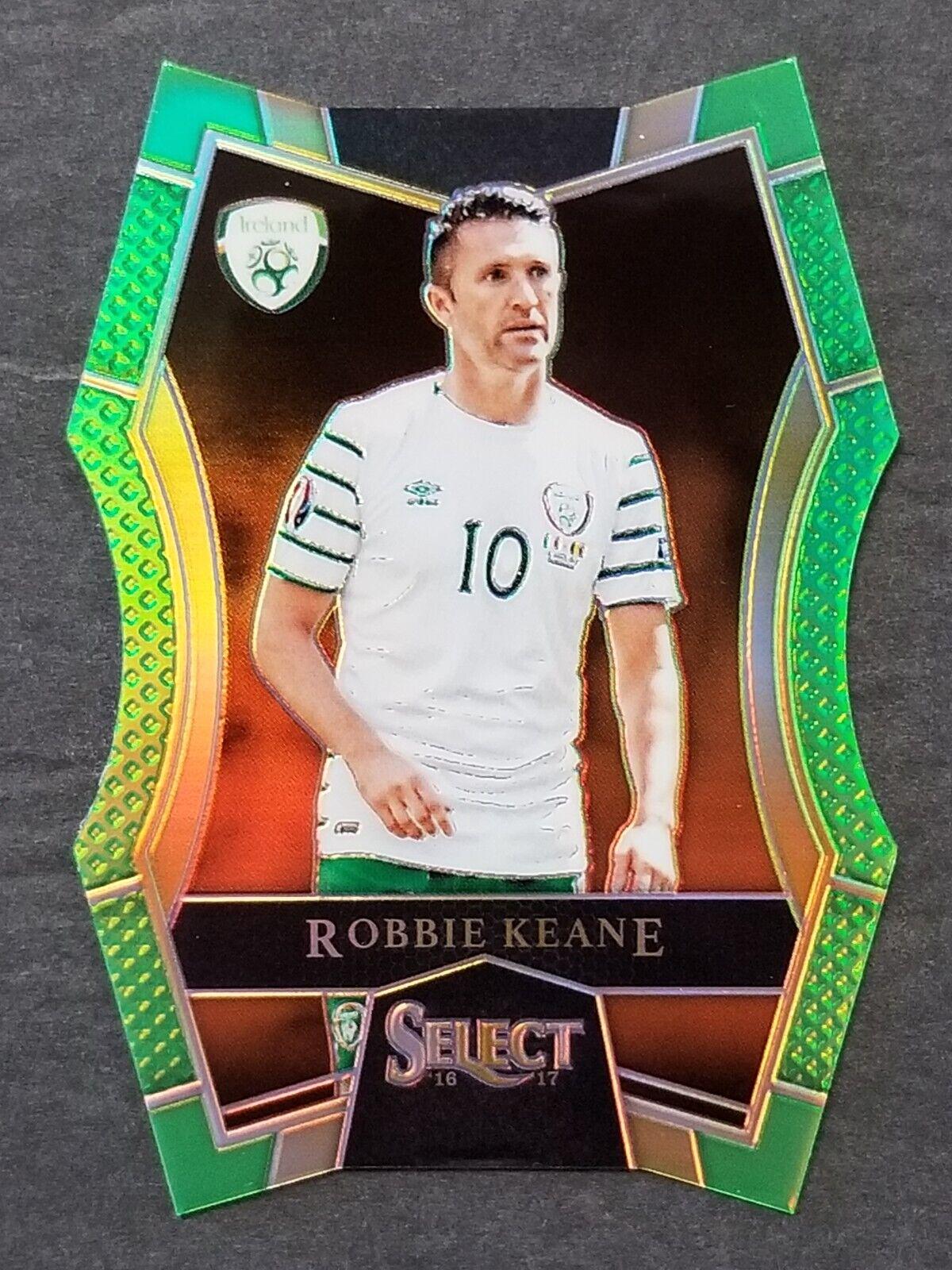 Robbie Keane [Green Prizm Die Cut] #167
