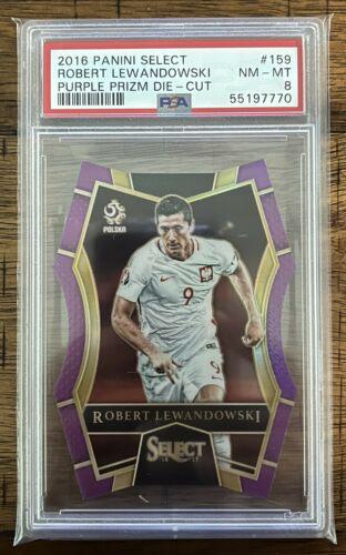 Robert Lewandowski [Purple Prizm Die Cut] #159