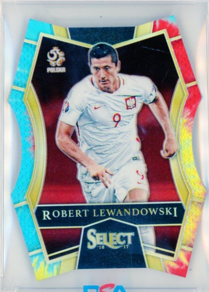 Robert Lewandowski [Tie Dye Prizm Die Cut] #159