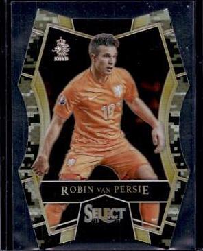Robin van Persie [Camo Prizm Die Cut] #107