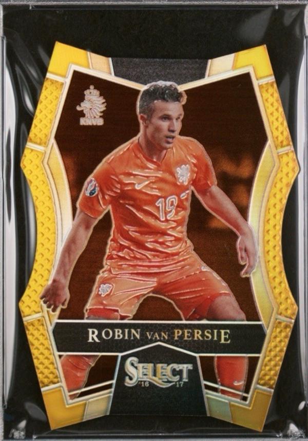 Robin van Persie [Gold Prizm Die Cut] #107