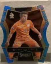 Robin van Persie [Light Blue Prizm Die Cut] #107